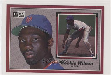 1983 Donruss Action All Stars - [Base] #32 - Mookie Wilson