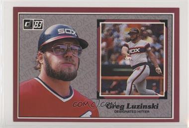 1983 Donruss Action All Stars - [Base] #4 - Greg Luzinski