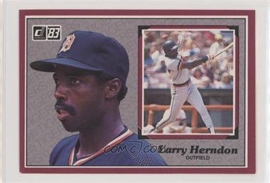 1983 Donruss Action All Stars - [Base] #5 - Larry Herndon [EX to NM]