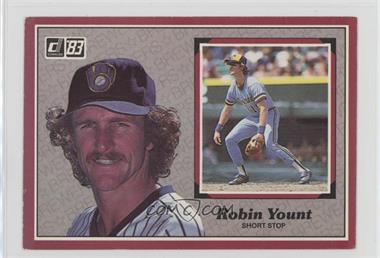 1983 Donruss Action All Stars - [Base] #56 - Robin Yount [Noted]