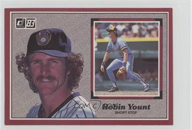 1983 Donruss Action All Stars - [Base] #56 - Robin Yount [Noted]