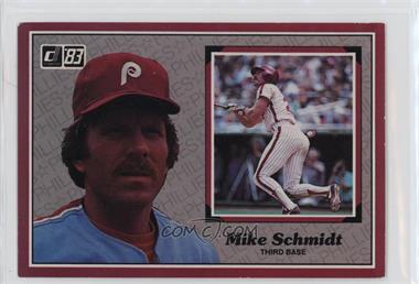 1983 Donruss Action All Stars - [Base] #57 - Mike Schmidt