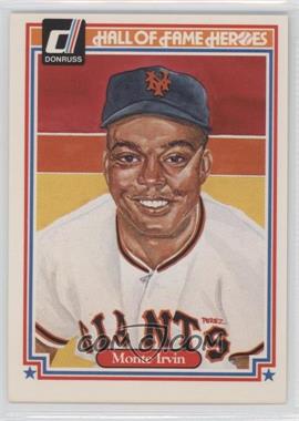 1983 Donruss Hall of Fame Heroes - [Base] #15 - Monte Irvin