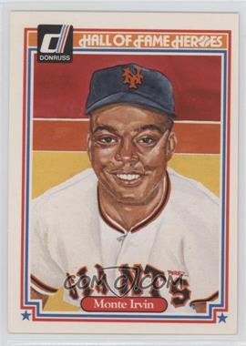 1983 Donruss Hall of Fame Heroes - [Base] #15 - Monte Irvin