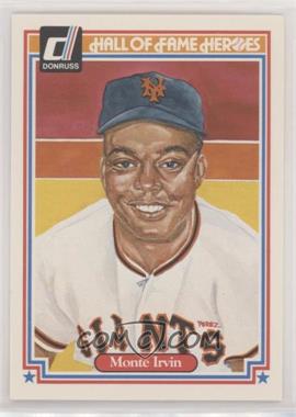 1983 Donruss Hall of Fame Heroes - [Base] #15 - Monte Irvin