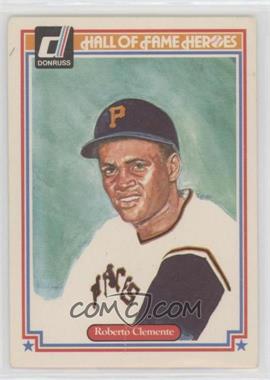 1983 Donruss Hall of Fame Heroes - [Base] #17 - Roberto Clemente [EX to NM]