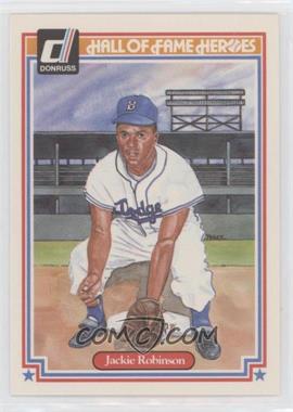 1983 Donruss Hall of Fame Heroes - [Base] #6 - Jackie Robinson