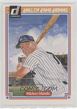 1983 Donruss Hall of Fame Heroes - [Base] #7 - Mickey Mantle