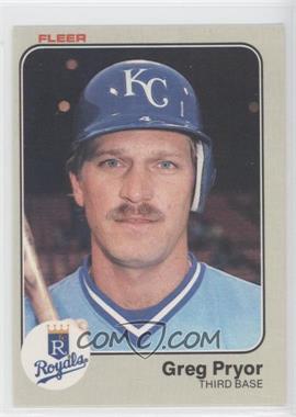 1983 Fleer - [Base] #121 - Greg Pryor