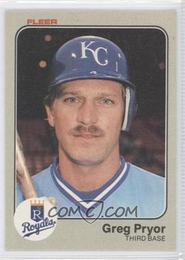 1983 Fleer - [Base] #121 - Greg Pryor