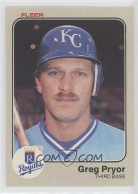 1983 Fleer - [Base] #121 - Greg Pryor