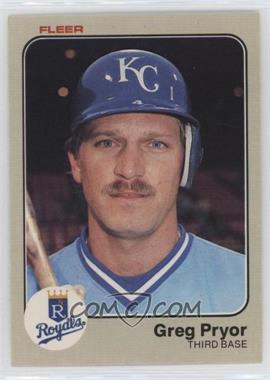 1983 Fleer - [Base] #121 - Greg Pryor