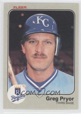 1983 Fleer - [Base] #121 - Greg Pryor