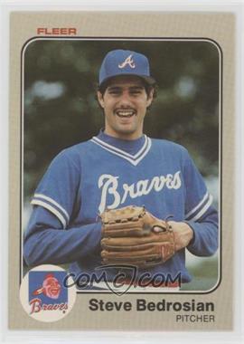 1983 Fleer - [Base] #129 - Steve Bedrosian