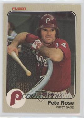 1983 Fleer - [Base] #171 - Pete Rose [EX to NM]