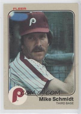 1983 Fleer - [Base] #173 - Mike Schmidt