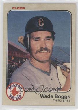 1983 Fleer - [Base] #179 - Wade Boggs