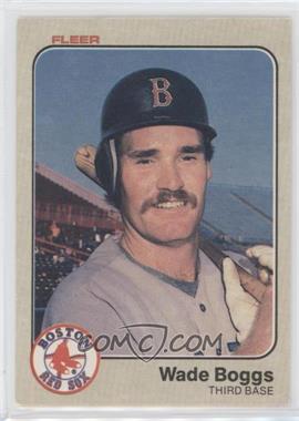 1983 Fleer - [Base] #179 - Wade Boggs