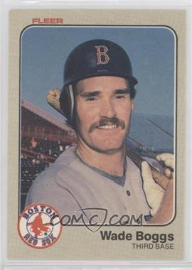 1983 Fleer - [Base] #179 - Wade Boggs