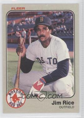 1983 Fleer - [Base] #194 - Jim Rice