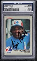 Tim Raines [PSA/DNA Encased]