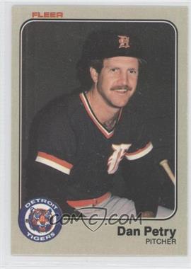 1983 Fleer - [Base] #339 - Dan Petry