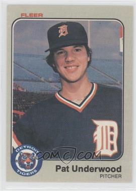 1983 Fleer - [Base] #347 - Pat Underwood