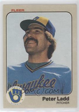 1983 Fleer - [Base] #37 - Pete Ladd