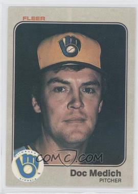 1983 Fleer - [Base] #39 - Doc Medich