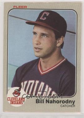 1983 Fleer - [Base] #416 - Bill Nahorodny