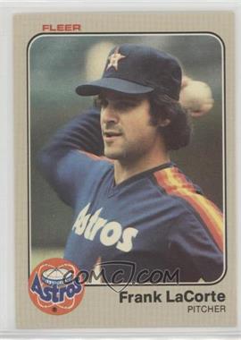 1983 Fleer - [Base] #454 - Frank LaCorte