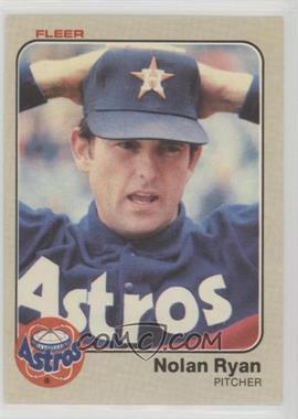 1983 Fleer - [Base] #463 - Nolan Ryan