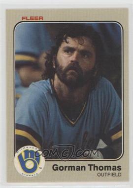 1983 Fleer - [Base] #48 - Gorman Thomas