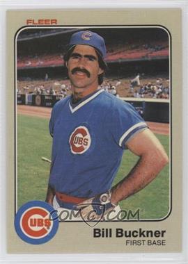 1983 Fleer - [Base] #492 - Bill Buckner