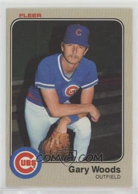 1983 Fleer - [Base] #512 - Gary Woods