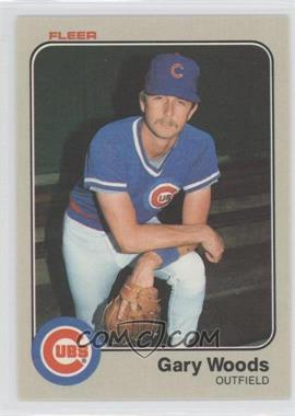 1983 Fleer - [Base] #512 - Gary Woods