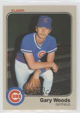 1983 Fleer - [Base] #512 - Gary Woods