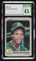 Rickey Henderson [CSG 8.5 NM/Mint+]