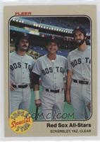 Dennis Eckersley, Carl Yastrzemski, Mark Clear