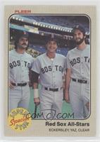 Dennis Eckersley, Carl Yastrzemski, Mark Clear