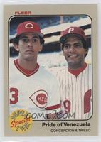 Manny Trillo, Dave Concepcion