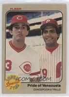 Manny Trillo, Dave Concepcion [EX to NM]