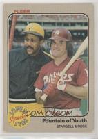 Willie Stargell, Pete Rose [Good to VG‑EX]