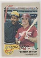 Willie Stargell, Pete Rose [EX to NM]