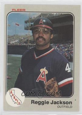 1983 Fleer - [Base] #93 - Reggie Jackson