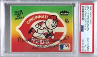 Cincinnati Reds Team (Logo) [PSA/DNA Encased]