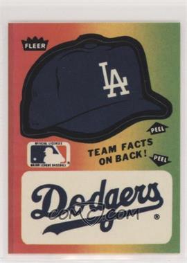 1983 Fleer - Team Stickers Inserts #_LOAD.2 - Los Angeles Dodgers Team (hat)