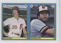 Mike Schmidt, Ken Singleton