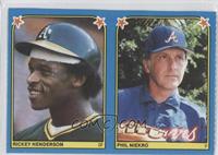 Rickey Henderson, Phil Niekro