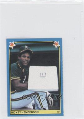 1983 Fleer Baseball Album Stickers - [Base] - Separated #144 - Rickey Henderson